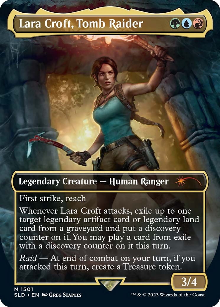 Lara Croft, Tomb Raider [Secret Lair Drop Series] | Shuffle n Cut Hobbies & Games