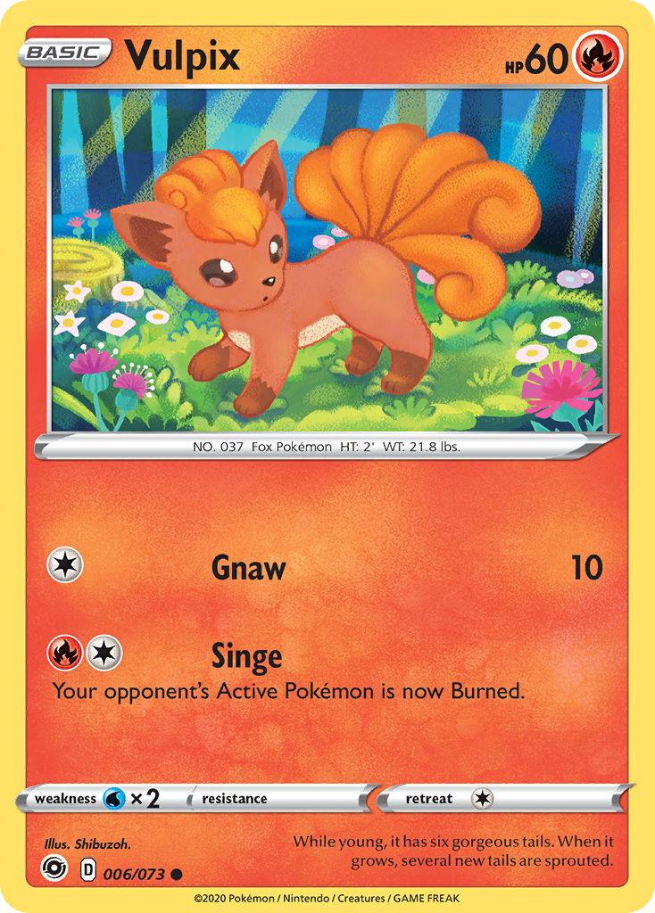 Vulpix (006/073) [Sword & Shield: Champion's Path] | Shuffle n Cut Hobbies & Games