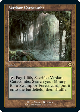 Verdant Catacombs (Retro Foil Etched) [Modern Horizons 2] | Shuffle n Cut Hobbies & Games