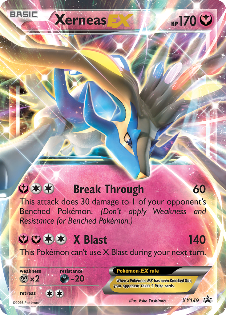 Xerneas EX (XY149) [XY: Black Star Promos] | Shuffle n Cut Hobbies & Games