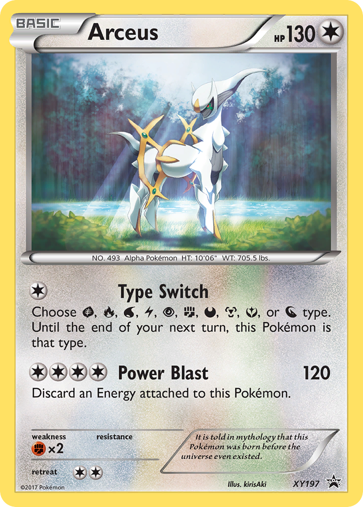 Arceus (XY197) [XY: Black Star Promos] | Shuffle n Cut Hobbies & Games