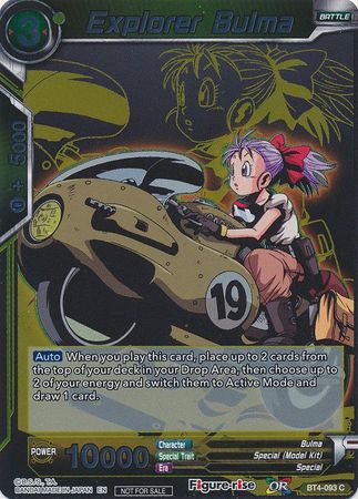 Explorer Bulma (Event Pack 3 - 2019) (BT4-093_PR) [Promotion Cards] | Shuffle n Cut Hobbies & Games