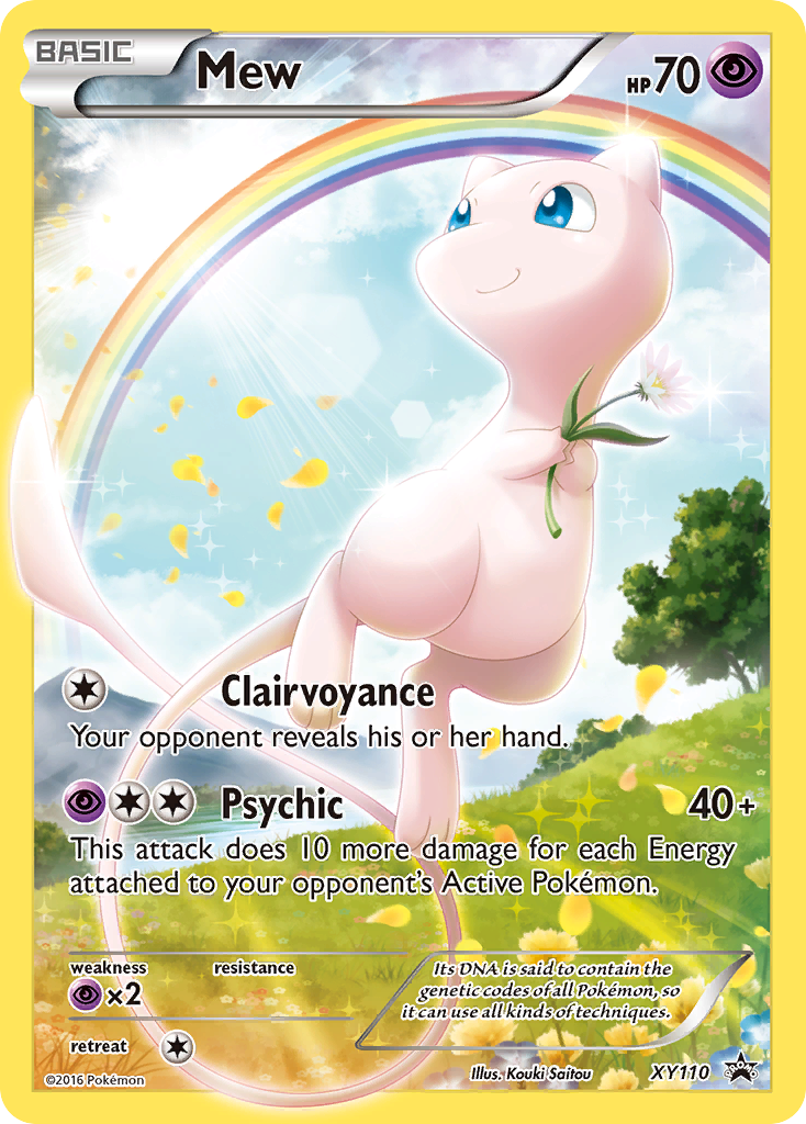 Mew (XY110) [XY: Black Star Promos] | Shuffle n Cut Hobbies & Games