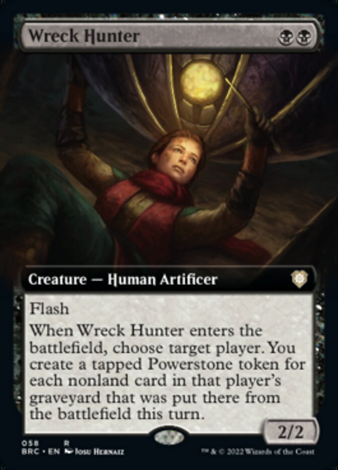 Wreck Hunter (Extended Art) [The Brothers' War Commander] | Shuffle n Cut Hobbies & Games