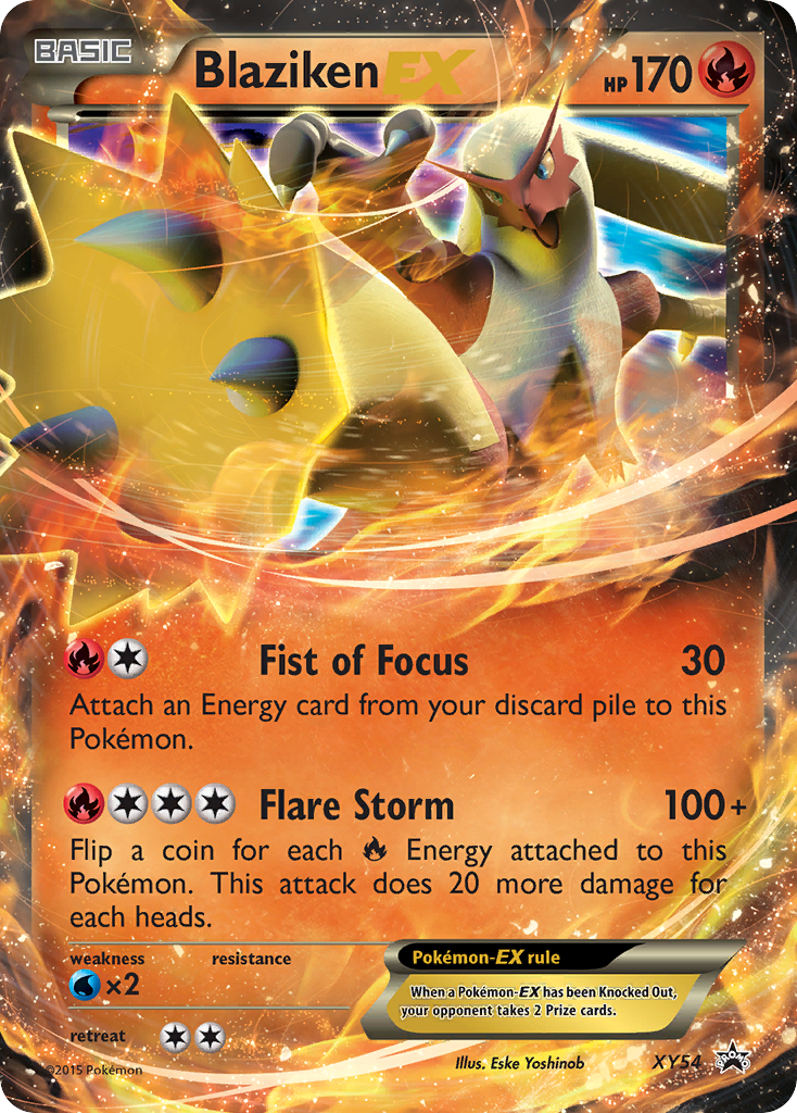 Blaziken EX (XY54) [XY: Black Star Promos] | Shuffle n Cut Hobbies & Games