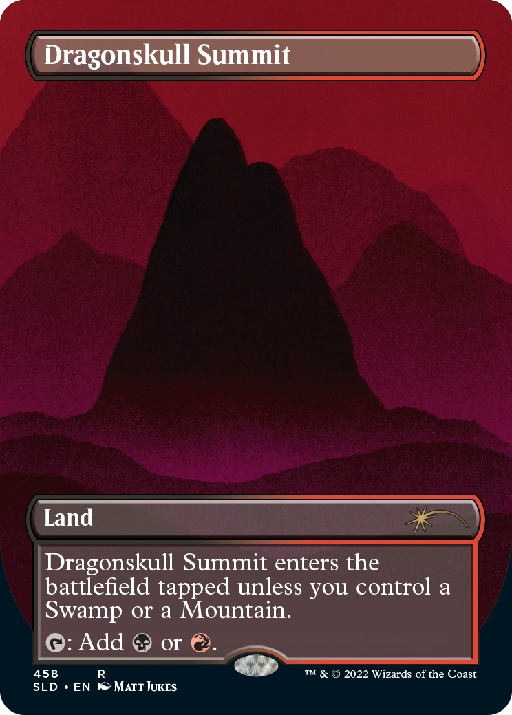 Dragonskull Summit (Borderless) [Secret Lair Drop Series] | Shuffle n Cut Hobbies & Games