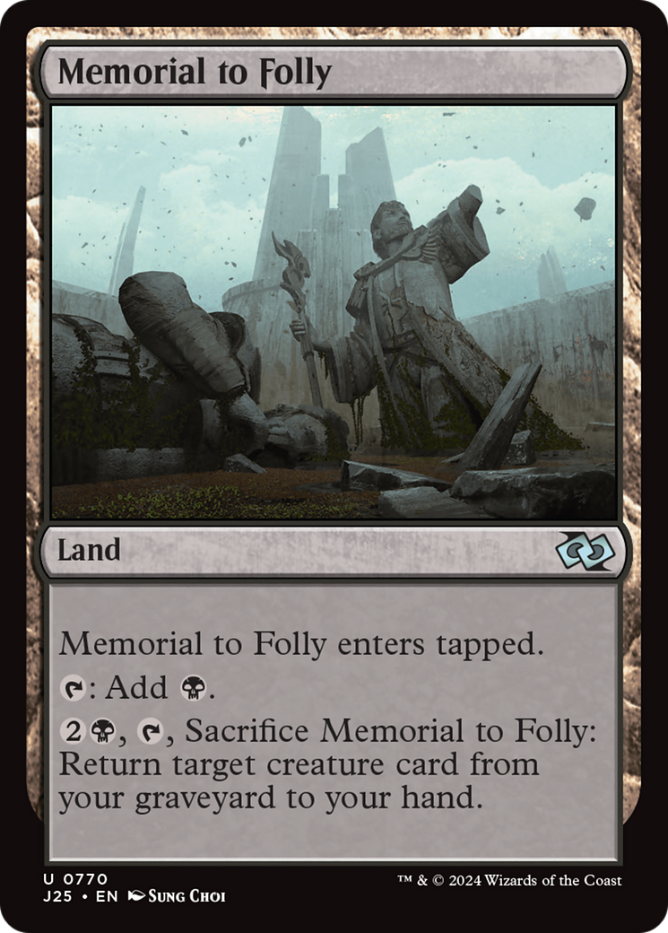 Memorial to Folly [Foundations Jumpstart] | Shuffle n Cut Hobbies & Games