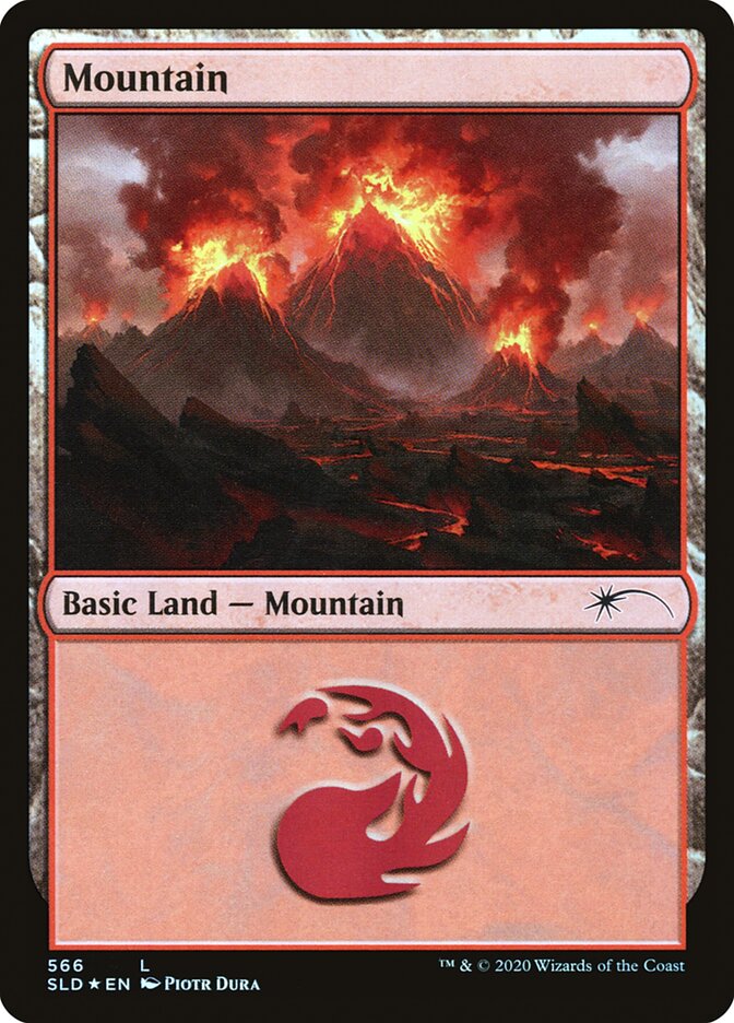 Mountain (Seismic) (566) [Secret Lair Drop Promos] | Shuffle n Cut Hobbies & Games