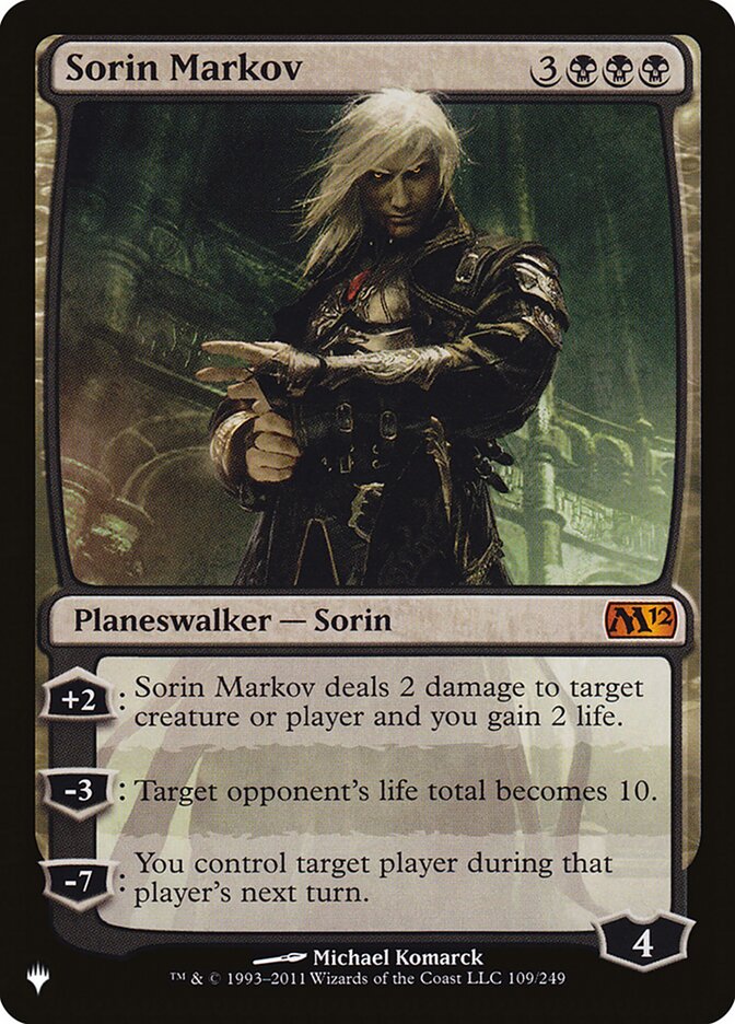 Sorin Markov [The List] | Shuffle n Cut Hobbies & Games