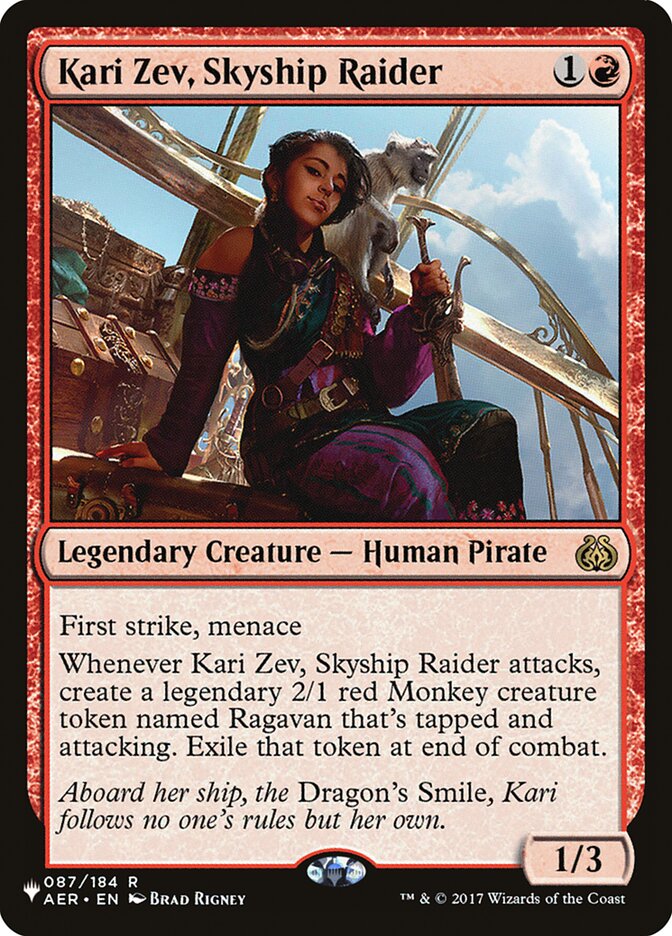 Kari Zev, Skyship Raider [The List] | Shuffle n Cut Hobbies & Games