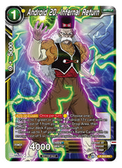 Android 20, Infernal Return (P-323) [Tournament Promotion Cards] | Shuffle n Cut Hobbies & Games