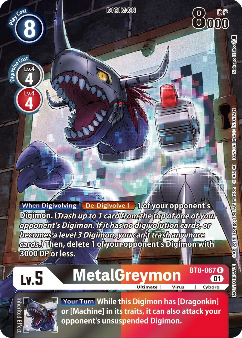 MetalGreymon [BT8-067] (25th Special Memorial Pack) [New Awakening Promos] | Shuffle n Cut Hobbies & Games