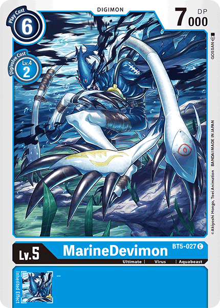 MarineDevimon [BT5-027] [Battle of Omni] | Shuffle n Cut Hobbies & Games