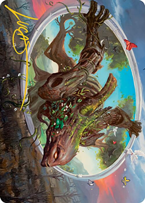 Gaea's Will Art Card (Gold-Stamped Signature) [Modern Horizons 2 Art Series] | Shuffle n Cut Hobbies & Games