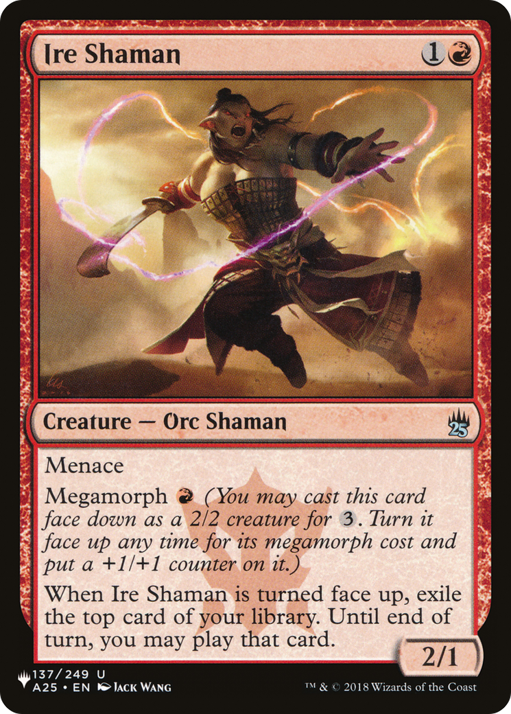 Ire Shaman [The List] | Shuffle n Cut Hobbies & Games