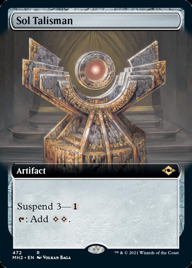 Sol Talisman (Extended Art) [Modern Horizons 2] | Shuffle n Cut Hobbies & Games