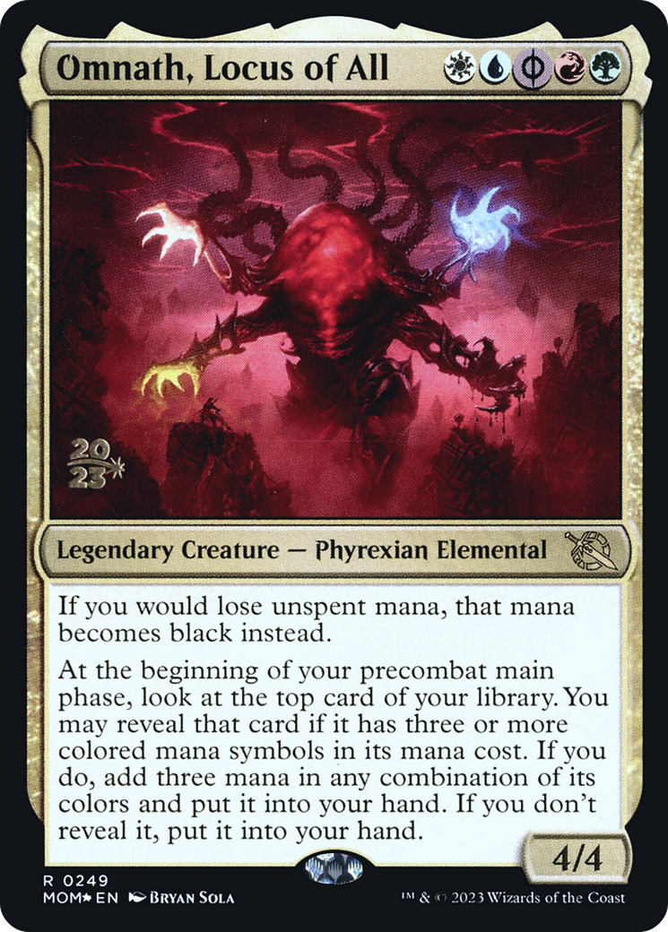 Omnath, Locus of All [March of the Machine Prerelease Promos] | Shuffle n Cut Hobbies & Games