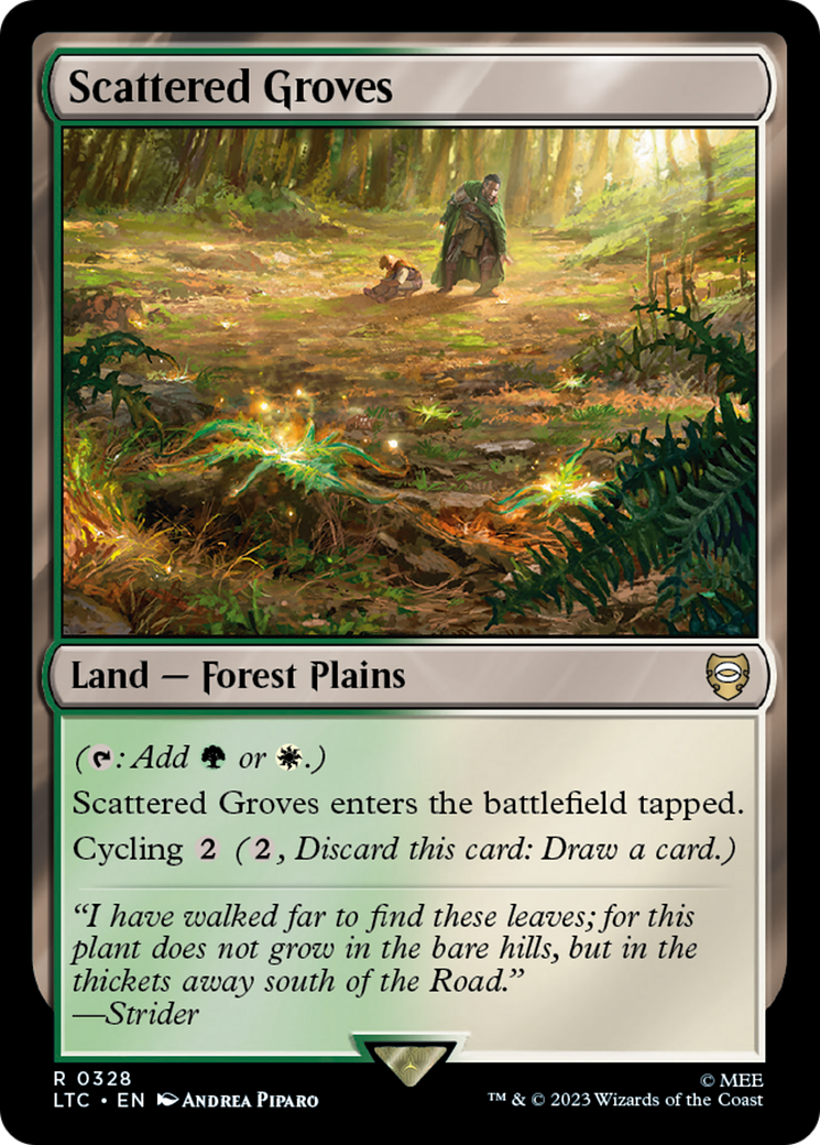 Scattered Groves [The Lord of the Rings: Tales of Middle-Earth Commander] | Shuffle n Cut Hobbies & Games