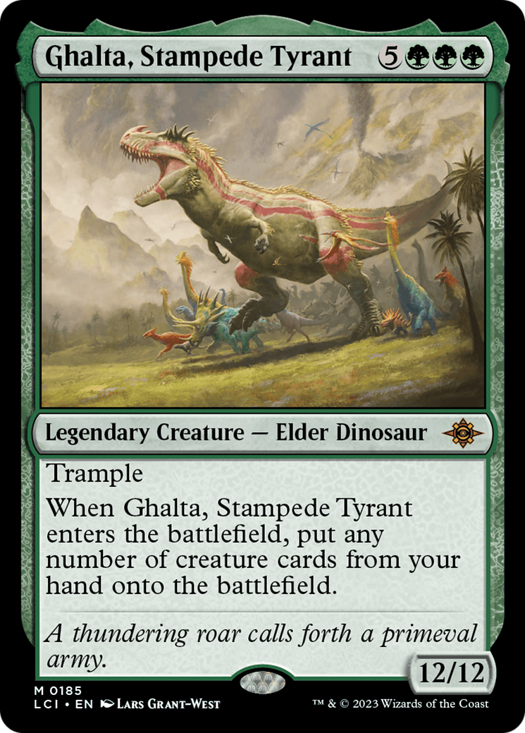 Ghalta, Stampede Tyrant [The Lost Caverns of Ixalan] | Shuffle n Cut Hobbies & Games