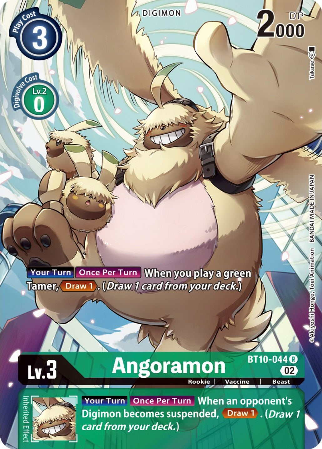 Angoramon [BT10-044] (Alternate Art) [Xros Encounter] | Shuffle n Cut Hobbies & Games