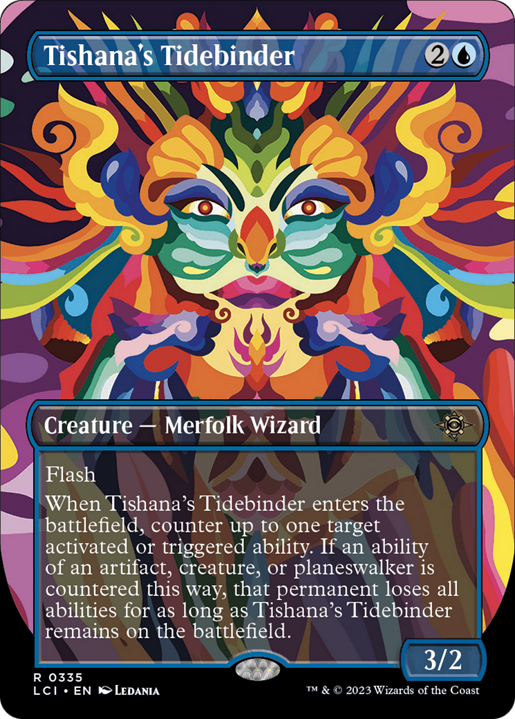 Tishana's Tidebinder (Borderless) [The Lost Caverns of Ixalan] | Shuffle n Cut Hobbies & Games