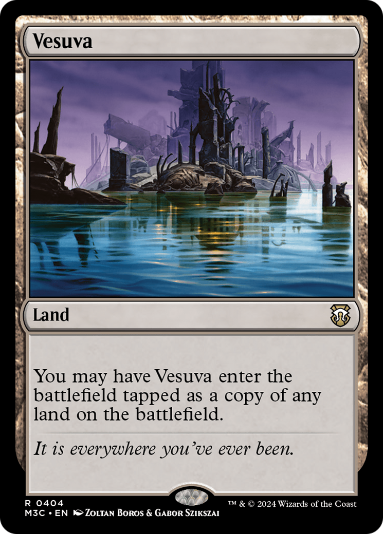 Vesuva (Ripple Foil) [Modern Horizons 3 Commander] | Shuffle n Cut Hobbies & Games