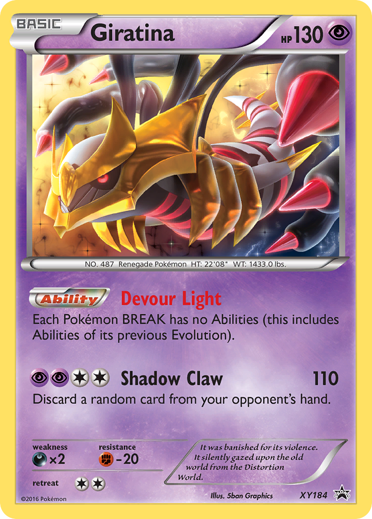 Giratina (XY184) [XY: Black Star Promos] | Shuffle n Cut Hobbies & Games