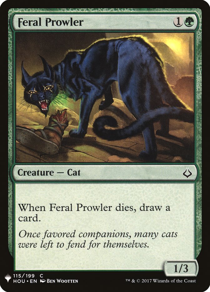 Feral Prowler [Mystery Booster] | Shuffle n Cut Hobbies & Games