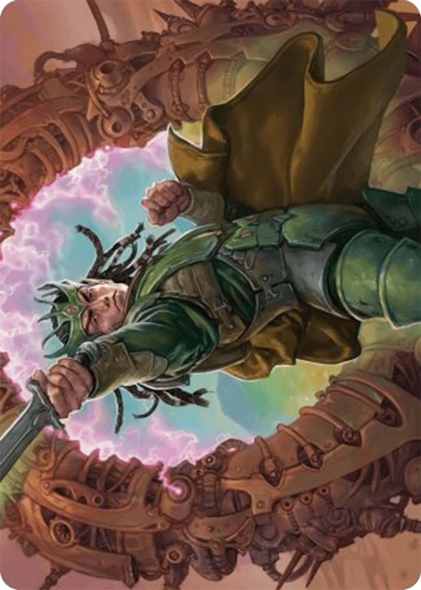 Eladamri, Korvecdal Art Card [Modern Horizons 3 Art Series] | Shuffle n Cut Hobbies & Games