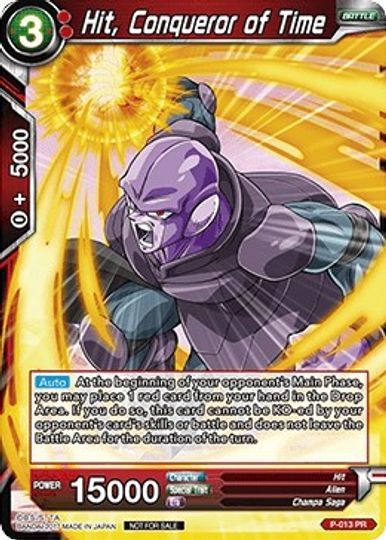 Hit, Conqueror of Time (P-013) [Promotion Cards] | Shuffle n Cut Hobbies & Games