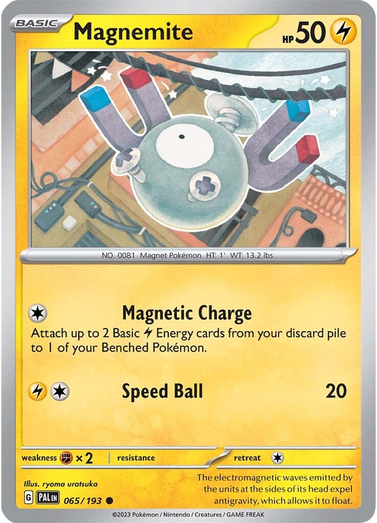 Magnemite (065/193) [Scarlet & Violet: Paldea Evolved] | Shuffle n Cut Hobbies & Games