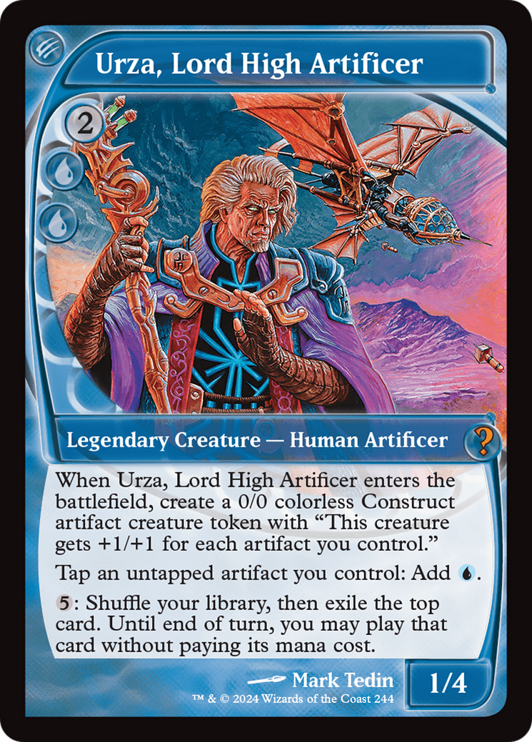 Urza, Lord High Artificer (Future Sight) [Mystery Booster 2] | Shuffle n Cut Hobbies & Games