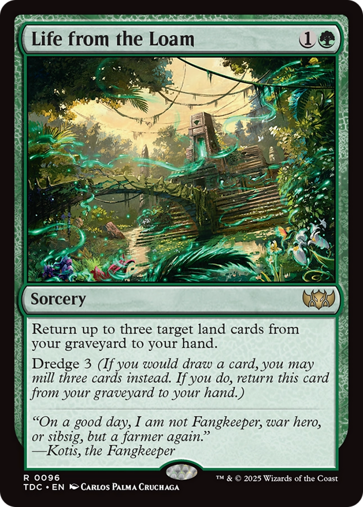 Life from the Loam [Tarkir: Dragonstorm Commander] | Shuffle n Cut Hobbies & Games