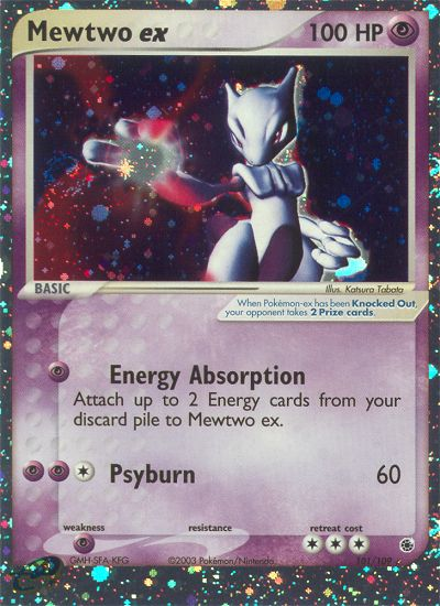 Mewtwo ex (101/109) [EX: Ruby & Sapphire] | Shuffle n Cut Hobbies & Games