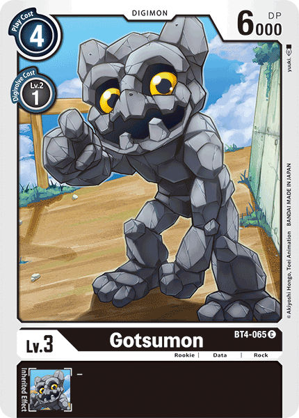 Gotsumon [BT4-065] [Great Legend] | Shuffle n Cut Hobbies & Games