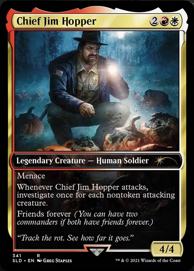 Chief Jim Hopper [Secret Lair Drop Series] | Shuffle n Cut Hobbies & Games