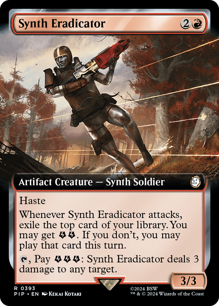 Synth Eradicator (Extended Art) [Fallout] | Shuffle n Cut Hobbies & Games