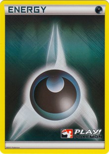 Darkness Energy (2011 Play Pokemon Promo) [League & Championship Cards] | Shuffle n Cut Hobbies & Games