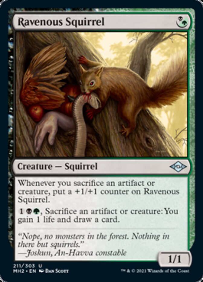 Ravenous Squirrel [Modern Horizons 2] | Shuffle n Cut Hobbies & Games