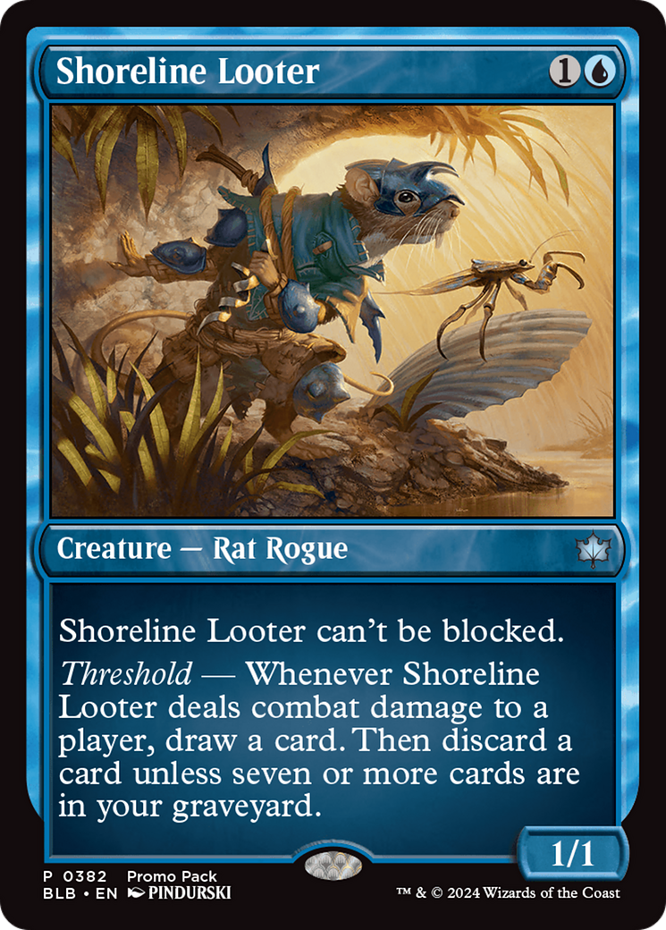 Shoreline Looter [Bloomburrow Promos] | Shuffle n Cut Hobbies & Games