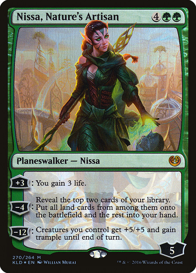 Nissa, Nature's Artisan [Kaladesh] | Shuffle n Cut Hobbies & Games