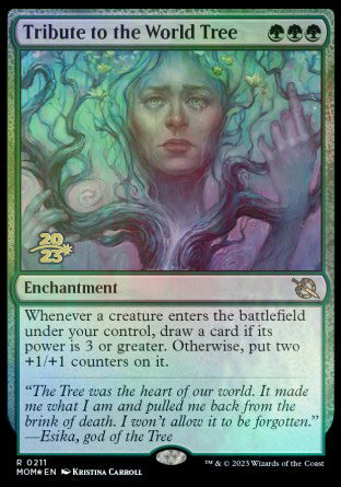 Tribute to the World Tree [March of the Machine Prerelease Promos] | Shuffle n Cut Hobbies & Games