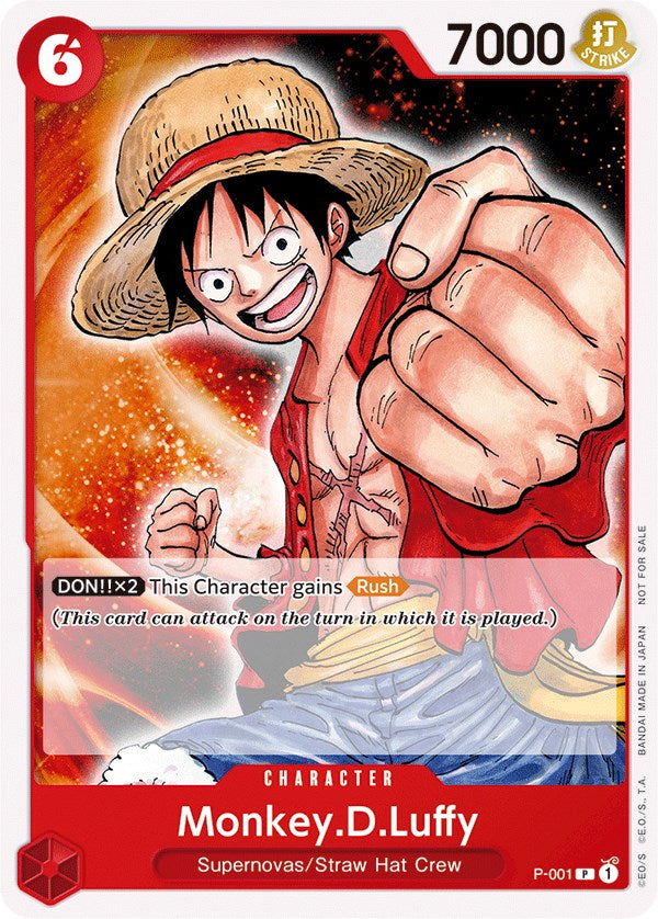 Monkey.D.Luffy (Promotion Pack 2022) [One Piece Promotion Cards] | Shuffle n Cut Hobbies & Games