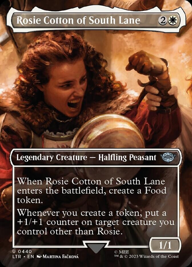 Rosie Cotton of South Lane (Borderless Alternate Art) [The Lord of the Rings: Tales of Middle-Earth] | Shuffle n Cut Hobbies & Games