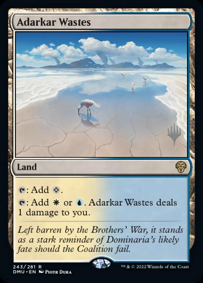 Adarkar Wastes (Promo Pack) [Dominaria United Promos] | Shuffle n Cut Hobbies & Games