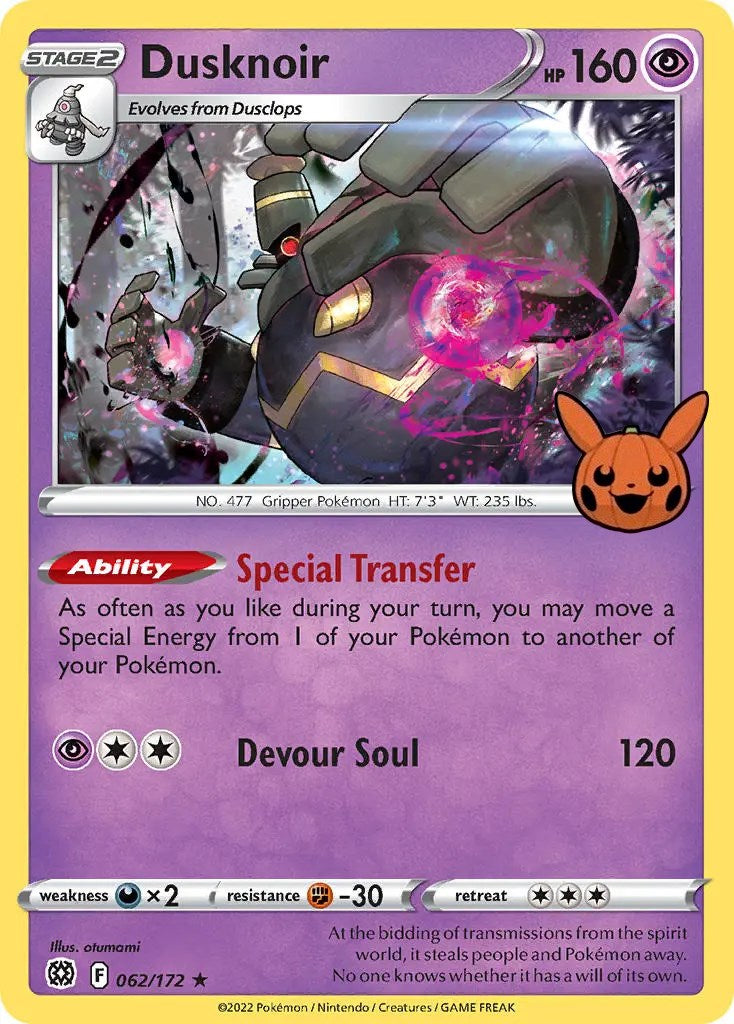 Dusknoir (062/172) [Trick or Trade] | Shuffle n Cut Hobbies & Games