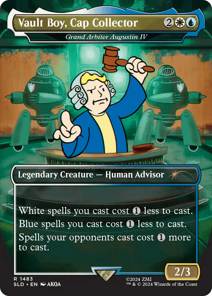 Vault Boy, Cap Collector - Grand Arbiter Augustin IV [Secret Lair Drop Series] | Shuffle n Cut Hobbies & Games