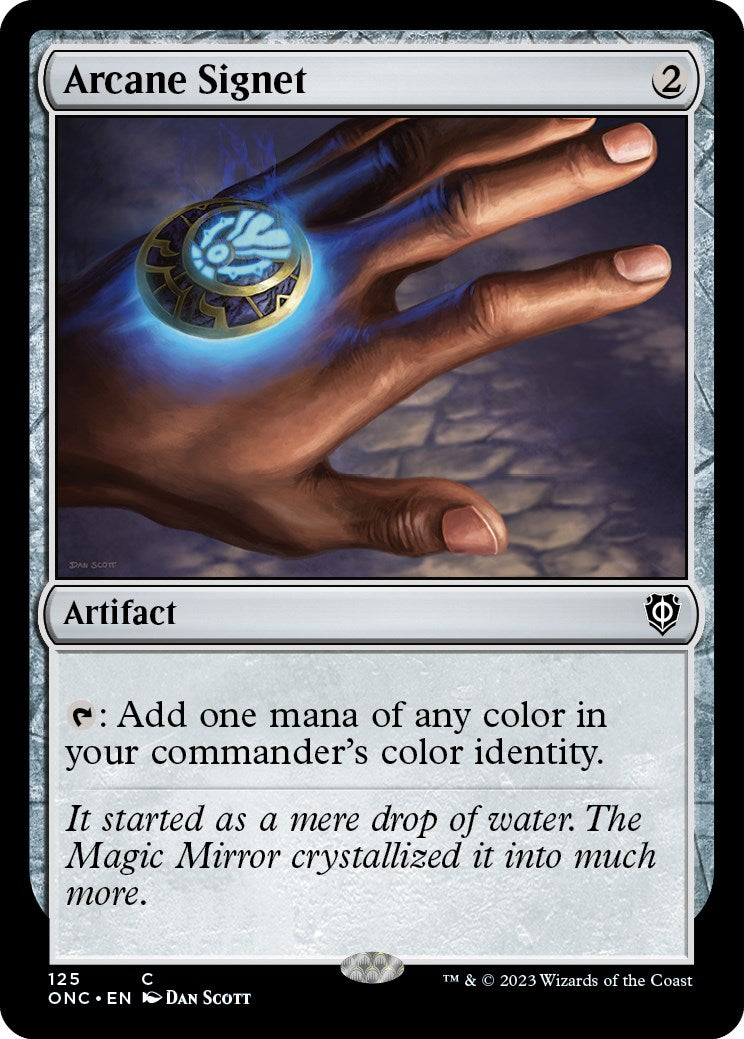 Arcane Signet [Phyrexia: All Will Be One Commander] | Shuffle n Cut Hobbies & Games