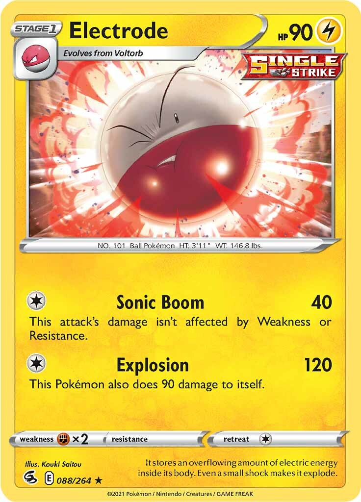 Electrode (088/264) [Sword & Shield: Fusion Strike] | Shuffle n Cut Hobbies & Games