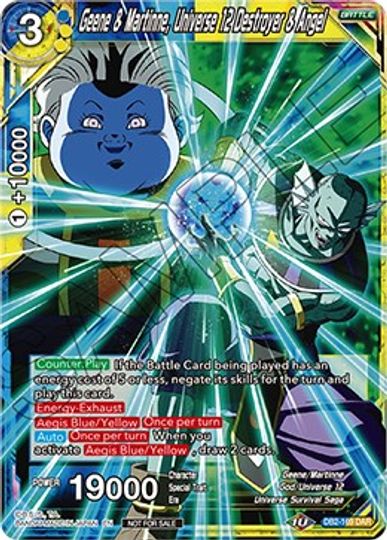 Geene & Martinne, Universe 12 Destroyer & Angel (DB2-169) [Tournament Promotion Cards] | Shuffle n Cut Hobbies & Games